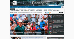 Desktop Screenshot of noticias.efeamerica.com