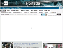 Tablet Screenshot of noticias.efeamerica.com